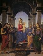 Pietro Perugino Fano Altarpiece oil painting artist